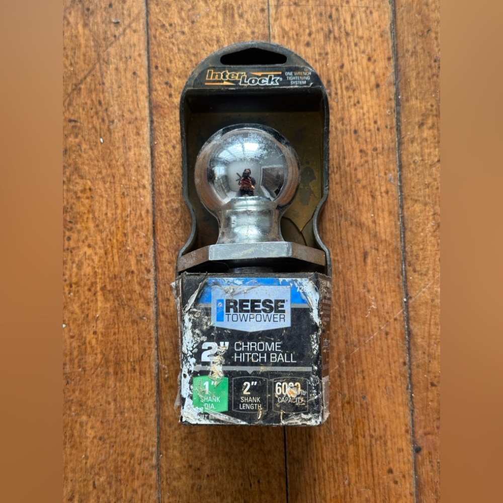 Reese Towpower 2” Chrome Hitch Ball NWT
